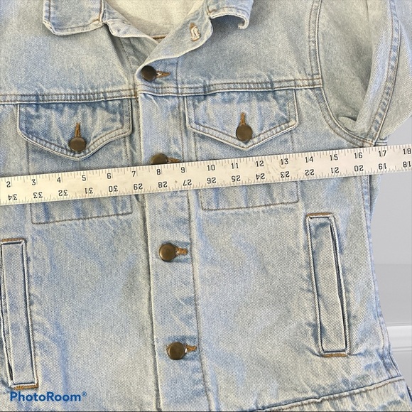 American Apparel Oversized Light Denim Jacket - Picture 7 of 10